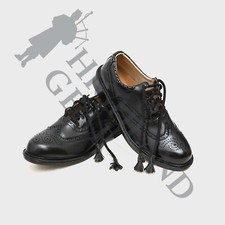Ghillie Brogues Scottish Kilt Shoes Leather UK Sizes 7-12