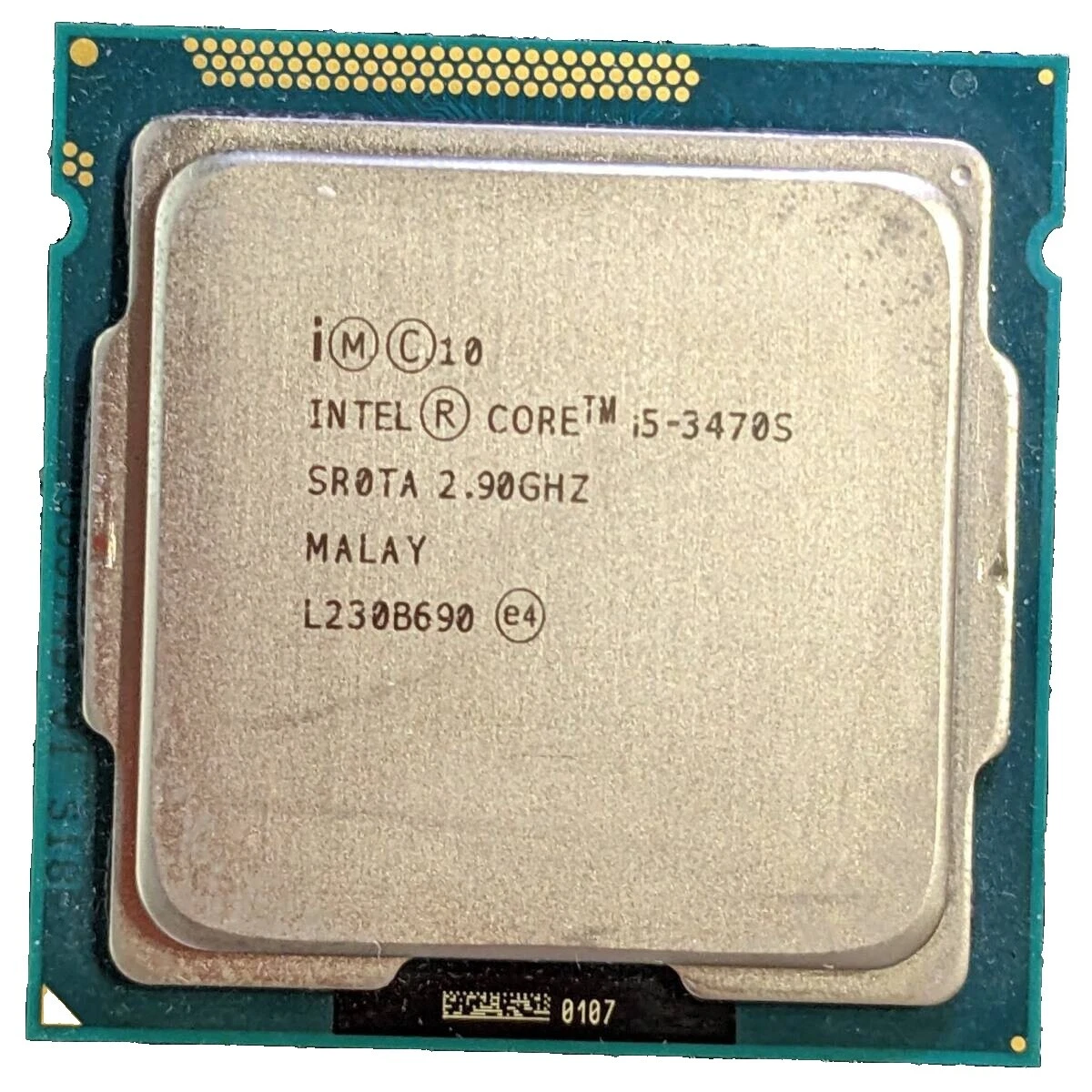 Intel Core i5-3470S Processor Model Computer Processors (CPUs)