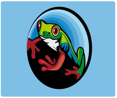 Mousepad Textil Frosch Motiv Nr. 22 Mauspad
