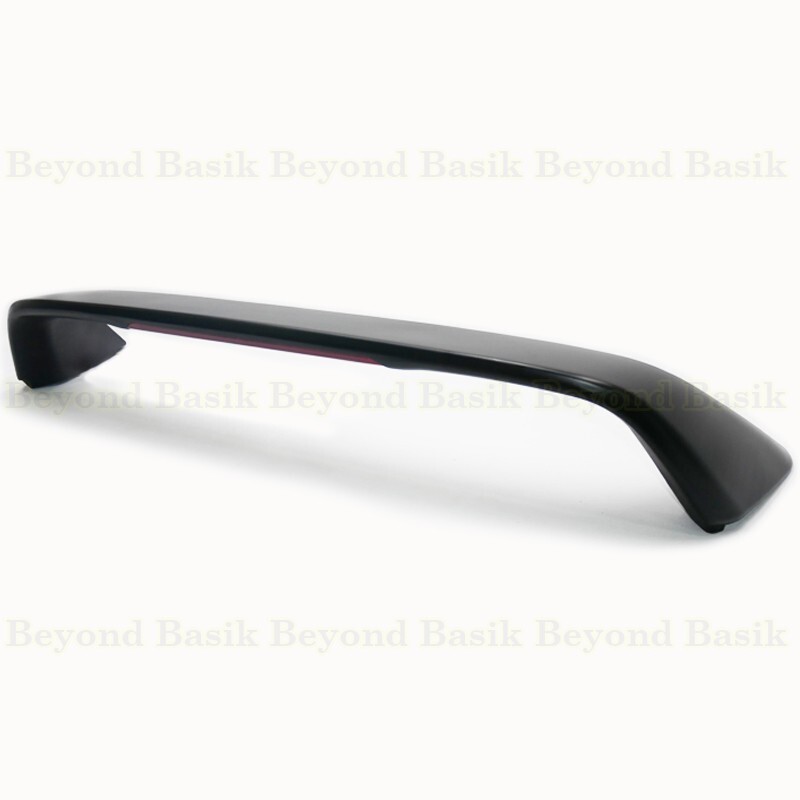 MATTE BLACK Type R Style Spoiler Wing for 1994-2000 2001 Acura Integra DC2 JDM