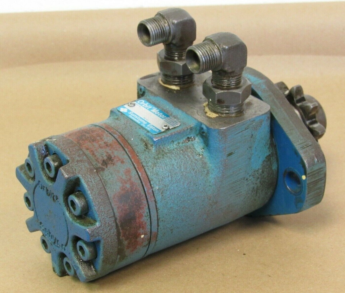 SUMITOMO EATON HYDRAUIIC ORBIT MOTOR MODEL H-170DC2F-J, FR SUMITOMO EATON HYDRAUIIC ORBIT MOTOR MODEL H-170DC2F-J, FR