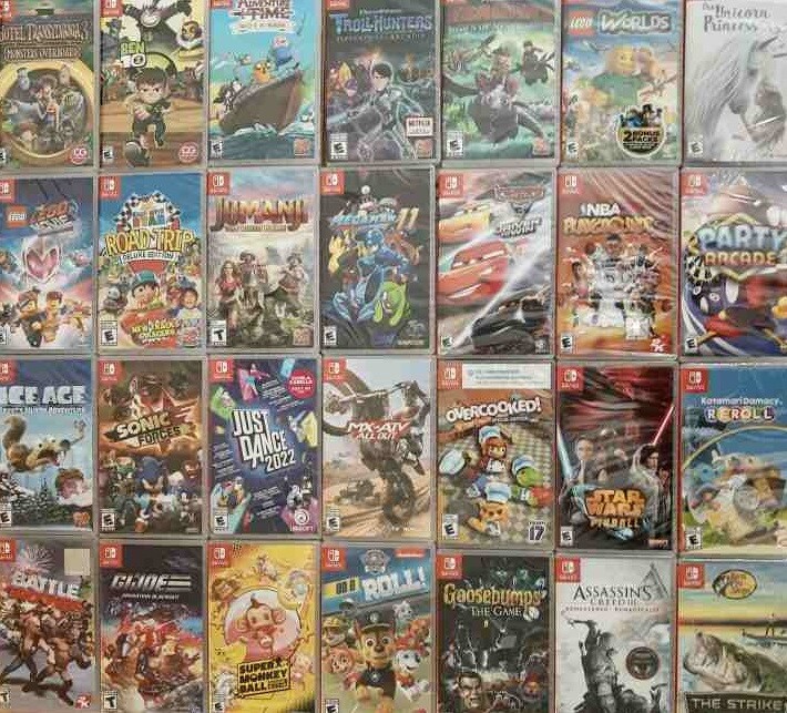 Brand New Factory Sealed Nintendo Switch Games | eBay