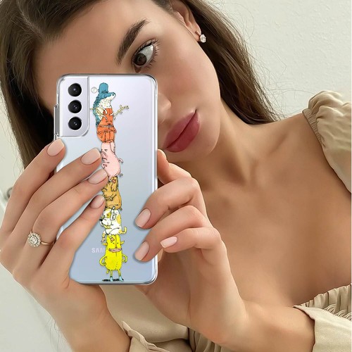 Silicone Soft TPU Case For Samsung Galaxy S22 S21 FE S23 S24 Animals Phone Cover - Picture 88 of 100