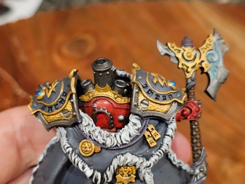 Hordas Warmachine Khador Greylord Forge Seer Metal/Plástico Bien Pintado MC190 - Imagen 20 de 24