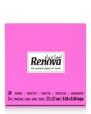 Guardanapos de Cocktail Renova 22x22cm 30 guardanapos