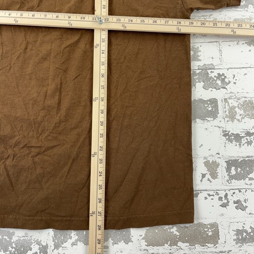 Vintage El Chavo Del Ocho Shirt Men Medium Brown 2003 Mexican TV Show Promo Y2K - Picture 9 of 10