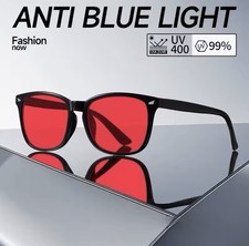 Anti Blue Light Glasses with Red Tinted Lenses Better Sleep Red Lens