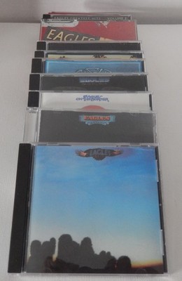EAGLES-10 CD Lot: Greatest Hit #1 and #2/Hotel California/The Long Run/Desperado