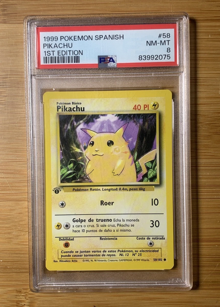 Pikachu Pokémon TCG Individual Collectible Card Game Cards in