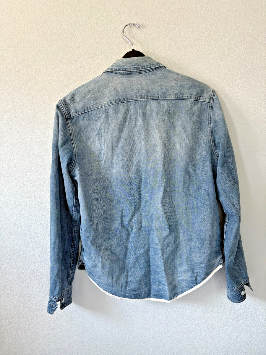 APC x Kanye Denim Shirt Size Medium Yeezy A.P.C. | eBay
