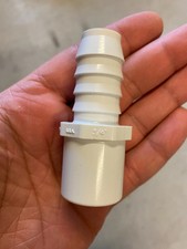 3/4" Sch 40 PVC Insert Adapter White PVC 