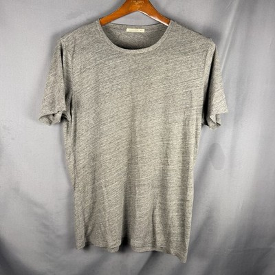 Marine Layer Signature Crewneck T Shirt Mens Medium Large Heather Gray Soft