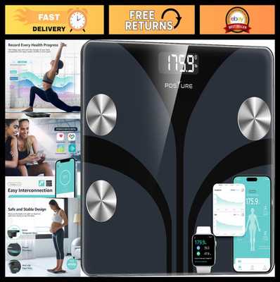 Digital Body Weight Scale with Body Composition Analyzer, BMI Monitor, 400lbs Ca