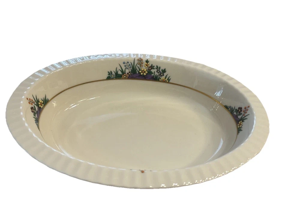 Lenox Rutledge Pattern 9 1/2”x 7 1/2” X 2” Oval Serving Bowl Mint - Image 3 of 4