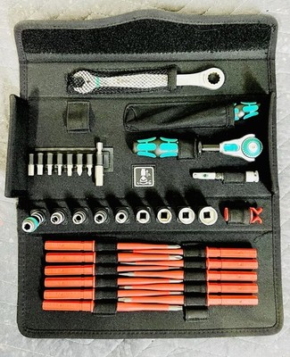 WERA Maintenance KRAFTFORM KOMPACT W1 Zyklop Tool Set Textile Case 05135871001