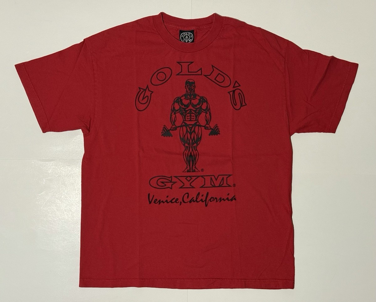 Gold's Gym Venice California Red T-Shirt ~L/XL | eBay Gold's Gym Venice California Red T-Shirt ~L/XL | eBay