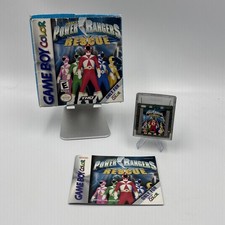 Power Rangers Lightspeed Rescue (Nintendo Game Boy Color) CIB Tested & Working