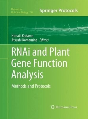 RNAi und Pflanzengene Funktionsanalyse - 9781627039321