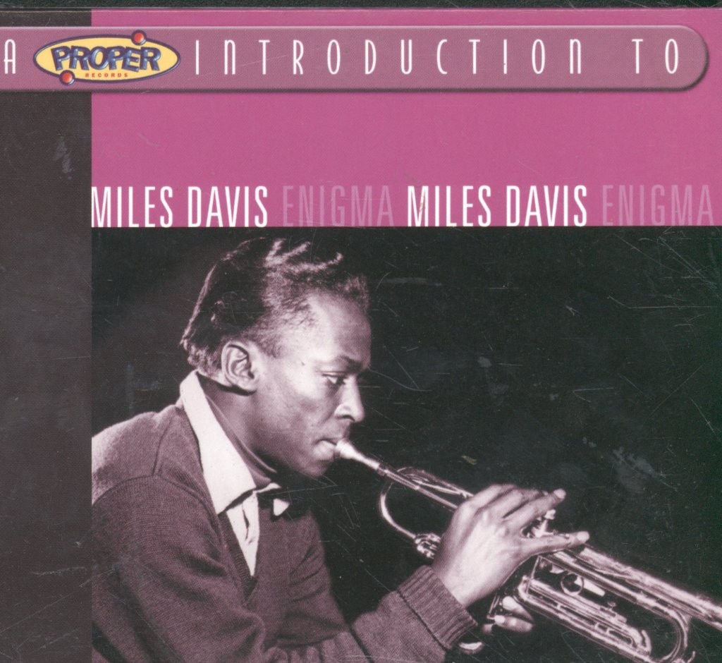 Miles Davis Enigma CD UK Proper  (2) 2004 in tri-fold digipak INTROCD2011