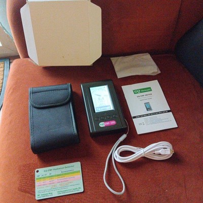 GQ EMF-390 Multi-Field EMF Meter RF Electric Magnetic Field Detector
