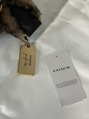 Coach X Jennifer Lopez Chain Belt Bag In Signature Shearling | eBay