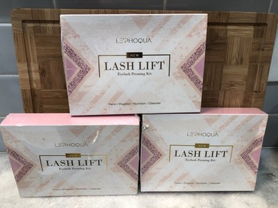 NEW LEPHOQUA Lash Lift Eyelash Perming Kit  Exp 4/2027 Lot of 3 orig $24.99 each