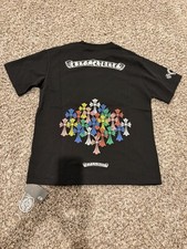 Chrome Hearts Mens L Black Short Sleeve Crew ...