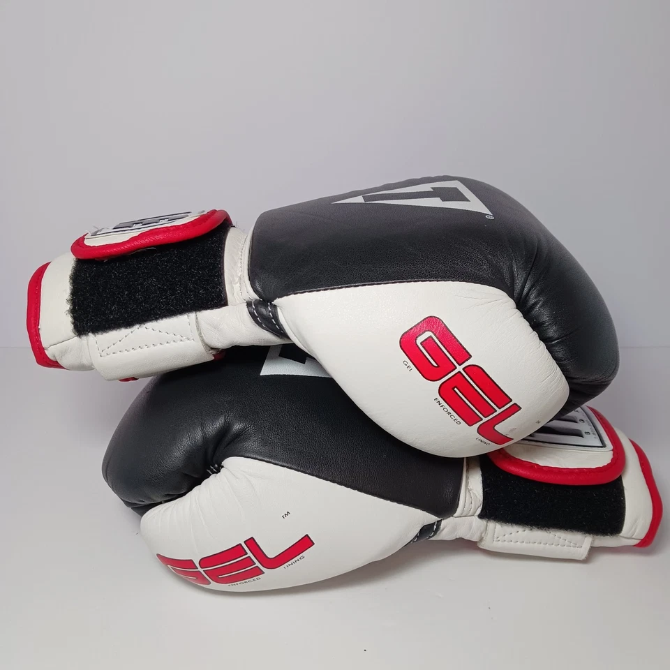 Guantes de Boxeo Title Boxing Gel World Bag Cuero Talla Grande Negros Foto 2 de 4