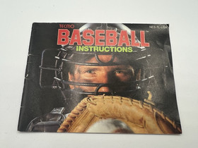 Tecmo Bowl & Tecmo Baseball NES Nintendo Game - Cartridge, Manuals & Sleeves