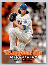 2022 Topps Series 1 - Welcome to the Show Jacob deGrom #WTTS-35