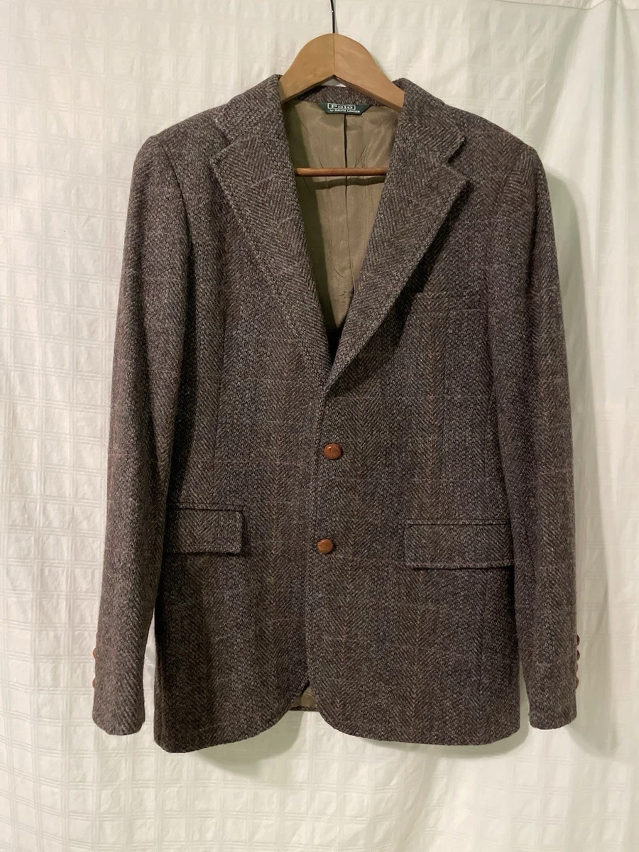 Tweed Regular 44 Jacket Vintage Suit Jackets & Blazers for Men for