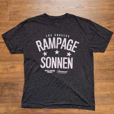 Bellator MMA Rampage Vs Sonnen Paramount Network T Shirt Black Large