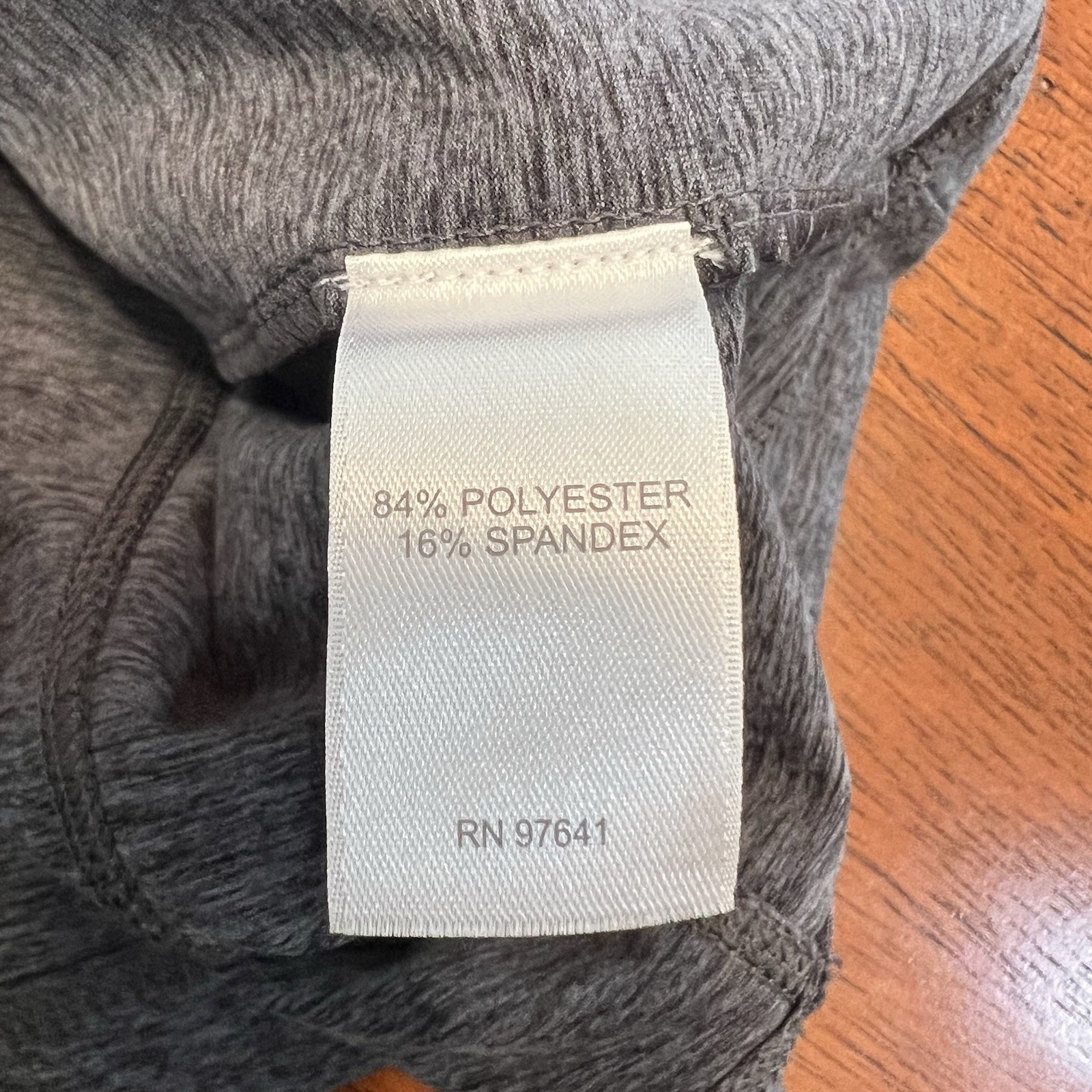 J Jill Fit Supreme Stretch Crew Neck Shirt Women Petite Small Long Sleeve Gray