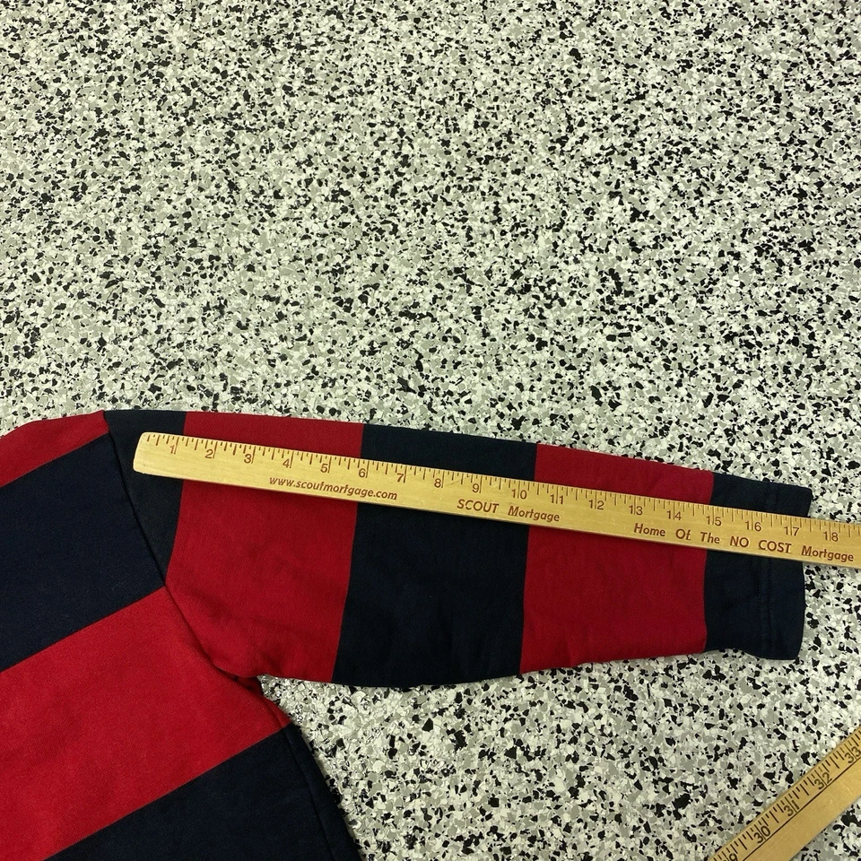 Cresta de anclaje mediana vintage Ralph Lauren Petite 1/4 cremallera vela náutica Foto 4 de 4