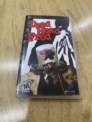 Dead Head Fred PSP video game CIB Very good condition