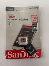 SanDisk Ultra 128GB Micro SDXC UHS-I Memory Card 140 MB/s