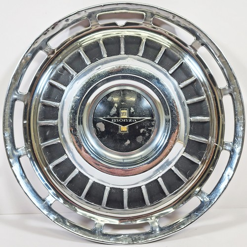 👀 1962-1963 Chevrolet Corvair Monza 13" Hubcaps / Wheel Covers USED SET/4 ✅ - Picture 5 of 13