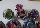 Beyblade X Hasbro 8 Tops Keel Shark Chain Incendio Soar Phoenix