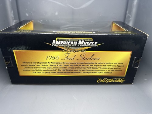 American Muscle ERTL 1960 Ford Starliner Diecast Car ***WRECKED*** 1:18 Scale - Picture 15 of 18