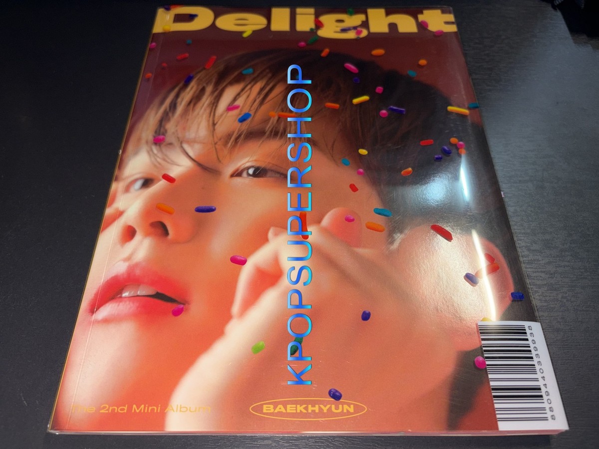 Baekhyun 2nd Mini Album Delight CD Photobook Photocard Great EXO