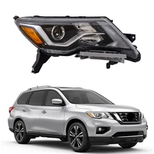 For nissan pathfinder Platinum Halogen 2017-2020 Right Headlight W/ LED DRL RH