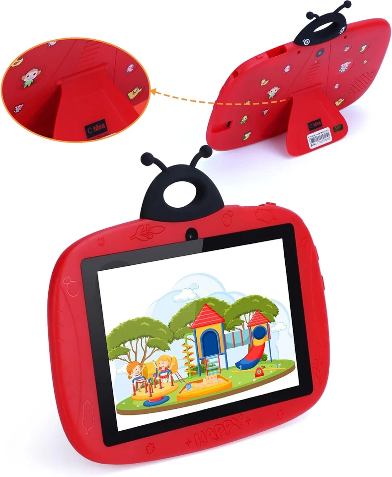 Tablet Bambini,7 Pollici Tablets per Bambini Con Android 12/IWAWA/IPS/32GB Stora - Immagine 4 di 4