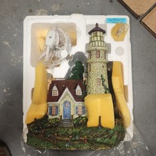 Thomas Kinkade lighthouse Castle Hawthorne Edition