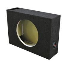 Qpower SHALLOW110 VENTED 10 in. Ported Single Shallow Vented Woofer Box Grey