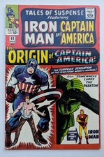 Tales of Suspense #63 (1965) Marvel VF+ 8.5 Captain America Origin Story Key