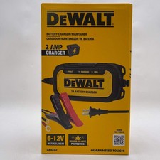 New DeWalt DXAEC2 12V Battery Charger/ Maintainer
