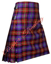 Hines And Raymond Lee Tartan Kilt, Men Traditional 8 Yard kilts Custom Size