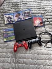 Sony PlayStation 4 PS4 Console + Controllers + Games