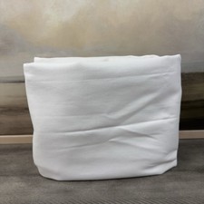 Pottery Barn 1 Broadway Curtain Drape 50 x108 Ivory Unlined NWOT