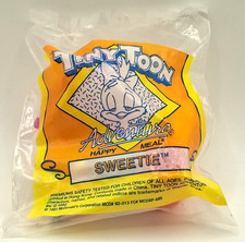 McDonald's 1992 Happy Meal Toys Tiny Toon Adventures Wacky Rollers Sweetie, MIP